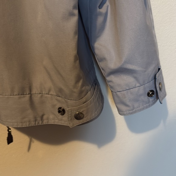 Vintage London Fog Jacket Size 42 Reg Grey Waterproof Mayerial Zipper EUC Mens - Picture 11 of 14